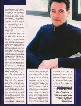 Dr.Pierjean Albrecht in Essential Magazine - 2007